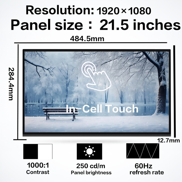 Hot Selling 21.5 Inch LM215WF9-SLA2 1000 Ratio LCD Screen for AIO Monitor Wide View Panel