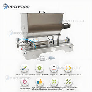 Semiautomática pequeña bolsa de boquilla detergente líquido Ketchup máquina de llenado de bolsa de jugo de leche máquina de llenado - Product Image 6