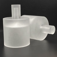 Base à ventouse en verre de quartz pour semi-conducteurs, en forme de C, haute teneur en ozone, diamètre personnalisable, soudage, pliage, découpe