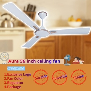 Ventilador de Techo Mecánico Eléctrico Grompton <span class=keywords><strong>ARUA</strong></span> de 56 Pulgadas/1400 mm, 220-240 V, Motor de Cobre, 3 Aspas Metálicas, Comercial y Doméstico - Product Image 6