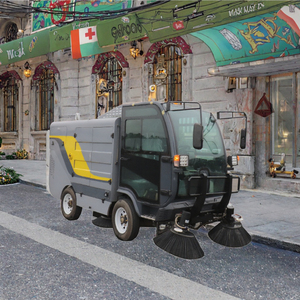 Ventes directes d'usine nouvelle balayeuse de rue mécanique améliorée avec pistolet à eau haute pression pour le nettoyage des routes - Product Image 2