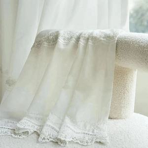 <span class=keywords><strong>Voilage</strong></span> brodé à motif floral perlé, doux et fluide, largeur <span class=keywords><strong>3m</strong></span>, fourni directement par l'usine - Product Image 3