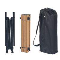 Ensemble de table et de chaises de camping pliables modernes et portables pour 4 personnes avec fonction de levage pour utilisation en plein air, pique-nique, stand