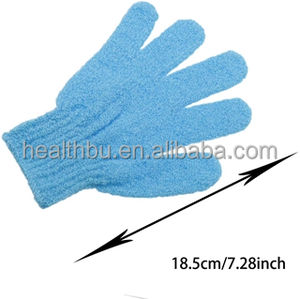 Vente en gros Gants <span class=keywords><strong>de</strong></span> bain en nylon personnalisés <span class=keywords><strong>Gant</strong></span> <span class=keywords><strong>de</strong></span> douche exfoliant pour épurateur corporel Vente en gros Fournitures <span class=keywords><strong>de</strong></span> bain et <span class=keywords><strong>de</strong></span> <span class=keywords><strong>toilette</strong></span> - Product Image 4