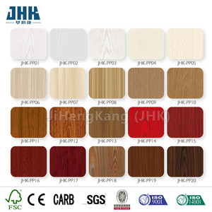Porta in PVC JHK-P23 dal Design Semplice, <span class=keywords><strong>7</strong></span> Scanalature, <span class=keywords><strong>Porte</strong></span> Interne Moderne in Legno, Dimensioni Standard, Porta in PVC di Buona Qualità per Appartamenti - Product Image 3
