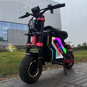 Geofought Molo5 13/14inch Tires <b>72v</b> 10000w 15000w Dual Motor 30-60Ah Scooter With Seat for Adults High Speed - Product Image 3