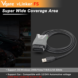 Vgate vlinker FS ELM327 OBDII công cụ chẩn đoán forscan giao diện USB cho Ford Mazda HS/MS-CAN tự động chuyển đổi - Product Image 3