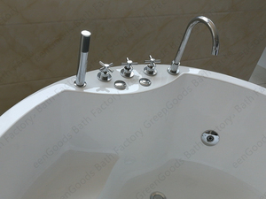 Redondas bañeras de <span class=keywords><strong>hidromasaje</strong></span> para interior y baño, aprobación CE - Product Image 5