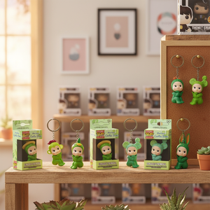 Portachiavi Funko Cartoon Doll in PVC, Oggetto da Collezione, Regalo Artistico 2025-P8-56 - Product Image 3