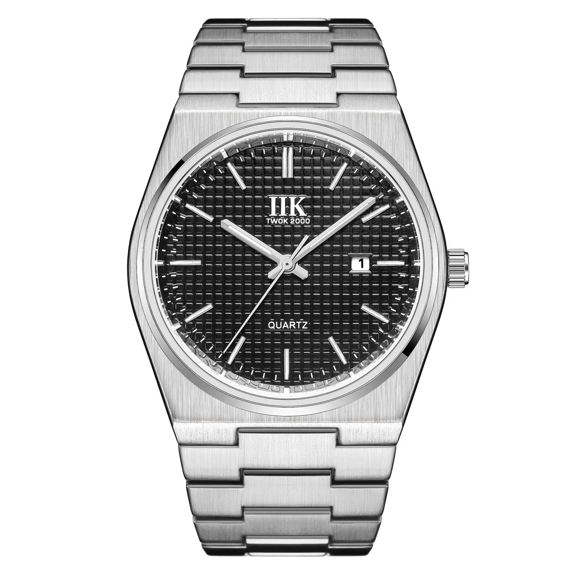 Özel ucuz özel etiket paslanmaz çelik kesin zaman Elegance erkekler için kuvars saatler yüksek kaliteli iş kol saati