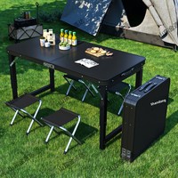 Klappbarer Moderner Tragbarer Aluminium-Legierungstisch für Outdoor-Stände und Nachtmärkte Multifunktionaler Ess- und Lerntisch Kleiner Tisch