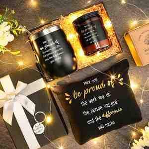 Cadeaux de remerciement à bas prix pour les collègues, cadeaux d'anniversaire pour hommes, tasses à café personnalisées, coffrets cadeaux souvenirs pour hommes et femmes - Product Image 2