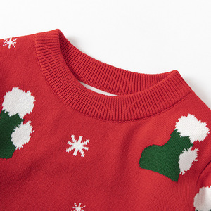 <span class=keywords><strong>Pull</strong></span> <span class=keywords><strong>de</strong></span> Noël Tricoté pour Enfant en Coton Chaud à Manches Longues - Product Image 2