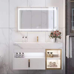 <span class=keywords><strong>Muebles</strong></span> de Baño Modernos de Mármol y Pizarra <span class=keywords><strong>para</strong></span> Encimera, <span class=keywords><strong>Muebles</strong></span> de Baño Europeos <span class=keywords><strong>para</strong></span> Hotel, Tocador de Baño Clásico Personalizado Antiguo - Product Image 4