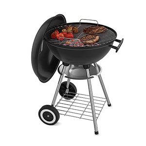 High Quality 17 Inch Portable Round <strong>Kettle</strong> Charcoal Grill Movable <strong>Barbeque</strong> BBQ for Pizza Barbecue <strong>Kettle</strong> Grill - Product Image 1