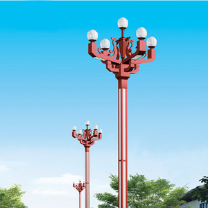Lampadaire LED en alliage d'aluminium type III, alimentation CA, éclairage extérieur pour routes urbaines et aménagement paysager des places - Product Image 3