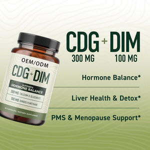 Suplemento OEM DIM y Glucarato de Calcio <span class=keywords><strong>D</strong></span> para el Alivio del Acné Hormonal y la Menopausia, Apoyo Hepático y de Estrógenos - Product Image 2