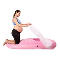 Lit gonflable moderne en PVC pour femmes enceintes Matelas pneumatique portable avec artefact d'agrandissement des fesses auto-graisseuses Design plat