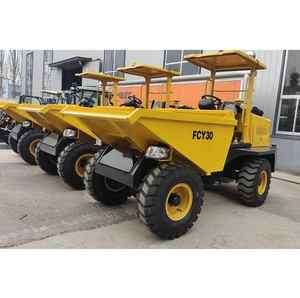 Schneller Versand: Hydraulischer Mini-Muldenkipper FCY30 4x4 Diesel-Raddumper mit 1,5 m³ Schaufel im Angebot - Product Image 3