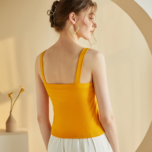 <span class=keywords><strong>Bralette</strong></span> di design in <span class=keywords><strong>cotone</strong></span> Top da donna-elegante Outerwear senza cuciture Cami imbottito supporto incrociato indietro all'ingrosso personalizzabile - Product Image 2