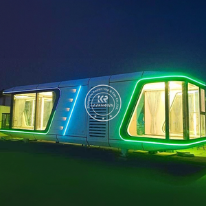 Casa Contenedor Cápsula Prefabricada de Lujo China 2025, Impermeable, Ecológica, con Energía Solar, para Uso Hotelero, Fabricada en Acero - Product Image 4
