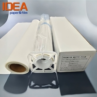 Película de Plotter de Inyección de Tinta CAD Wetac IDEA Gradient Flow Coating Doble Mate, Anti-rizado, Translúcida, PET Mylar, para Trazado de Ingeniería 75-200