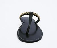 ZA Tongs Femmes Vacances Plage Sandales Plates Grandes Tailles Chaussures Femme