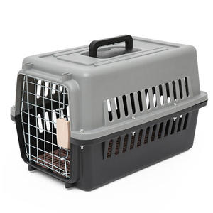 <span class=keywords><strong>Caisse</strong></span> de <span class=keywords><strong>transport</strong></span> pour animaux de compagnie à chargement par le haut, 2 portes, rigide, motif uni, pour <span class=keywords><strong>avion</strong></span> et extérieur, fournitures pour animaux de compagnie - Product Image 4