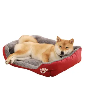 Wholesale Custom Pet Bed Breathable Dog Cat Sofa Bed Pet Beds Accessories Nest Large Rectangle Pet Mat
