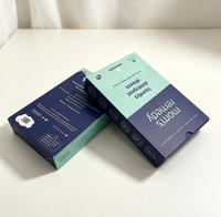 Boîte d'emballage personnalisée pour feuilles de lessive imprimées, avec logo, pour produits ménagers