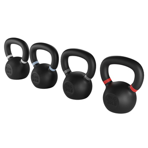 RIAO Gravity Black Cast Iron Powder Coated Kettlebell - Product Image 4