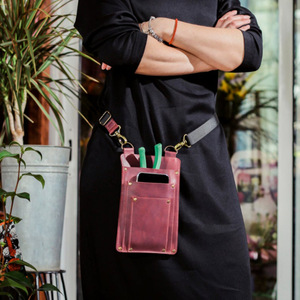 Bolsas de herramientas de cuero al por mayor para floristas; bolsas de almacenamiento de herramientas de jardinería; bolsas de herramientas de cintura estilo ropa de trabajo, únicas. - Product Image 2