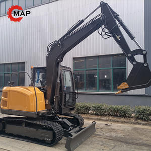 Excavadora de orugas barata de China estrictamente seleccionada Nuevas excavadoras de microexcavadoras Mini excavadora de orugas de 6 toneladas con Ce para la venta - Product Image 1