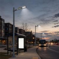 Lampadaire LED DL07A en alliage d'aluminium, aucun assemblage requis, IP66, 140 lm/W, 4200-21000 lm, AC90-305V, 50000H, garantie 5 ans