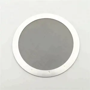 4 ''Thin Kitchen Filter 304 Aço Inoxidável Metal Mesh Disc com 99% Rating Lightweight em 0.5 KG