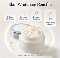 Crème pour le visage éclaircissante à la vitamine C et à la niacinamide OEM ODM, crème hydratante anti-âge blanchissante