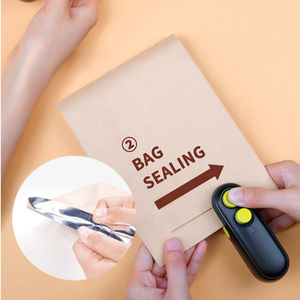 Sellador de bolsas S009 portátil, máquina de sellado de bolsas de plástico al vacío, recargable - Product Image 6