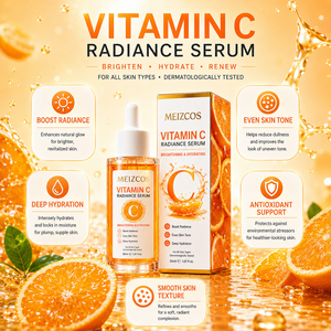 Sérum Visage Éclaircissant et Blanchissant Coréen Vegan et Naturel à la Vitamine C et à l'Acide Hyaluronique OEM ODM 30ml - Product Image 2