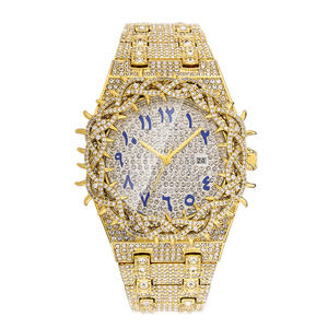 Men's fashion High-Quality Moissanite Diamond Mechanical <b>Watch</b> <b>Iced</b>-<b>Out</b> Hip-Hop Style Sapphire Crystal Diamond Tester Passed - Product Image 3