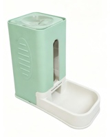Distributeur automatique d'eau et de nourriture pour animaux de compagnie, double bol, station d'alimentation, fontaine à eau pour chat