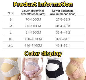 <span class=keywords><strong>Ceinture</strong></span> de soutien <span class=keywords><strong>lombaire</strong></span> pour femmes enceintes, adaptée aux soins de santé, douce pour la peau, respirante, durable, prévient le relâchement abdominal - Product Image 5