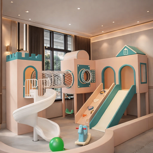 Parque Infantil Comercial Interior para Niños, Equipo de Juego Suave con Piscina de Bolas y Escalador, Certificado ASTM CE, Diseño Personalizado para Centros Comerciales - Product Image 1