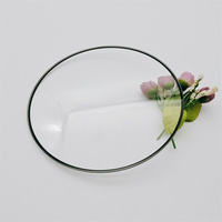 Verre trempé ultra clair personnalisé de 6 mm pour couvercle de lampe