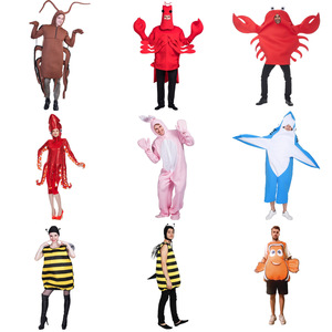Disfraces de Mascotas Animales para Adultos, Unisex, de Poliéster, Divertidos, para Actuaciones, Halloween, Uso Escolar, FT20144 - Product Image 1