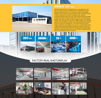 Conteneurs pliables modulaires portables préfabriqués de 20 et 40 pieds, maisons miniatures, bureaux, casas préfabriquées