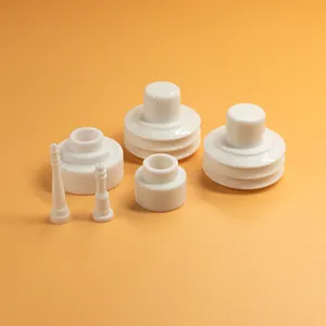 Peças de máquinas de precisão avançada de alta qualidade personalizadas, peças de bloco de cerâmica de alumina com isolamento resistente ao desgaste