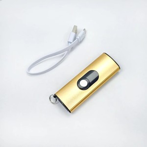 1602Rechargeable Tactical <b>LED</b> <b>Flashlight</b> Keychain High Capacity Factory Sale Self Protect Lintern Mace Tactic Llavero VIPERTEK - Product Image 1