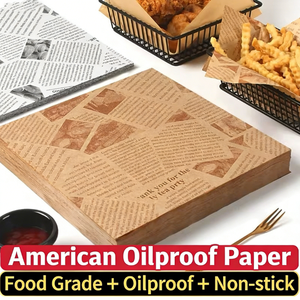 Personalized Sandwich Wrapper Wholesale Food Grade Packaging Custom Printed Greaseproof <strong>Paper</strong> - Product Image 1