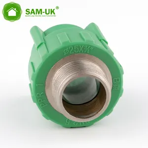 Sam-uk vendita ppr adattatore ppr verde tubo e raccordi connessione adattatore maschio nipple accoppiamento