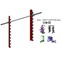 Équipement d'entraînement de musculation en acier de machine de gymnastique de rotation de torse de support commercial de Offre Spéciale pour le bureau de gymnase ou l'usage à la maison